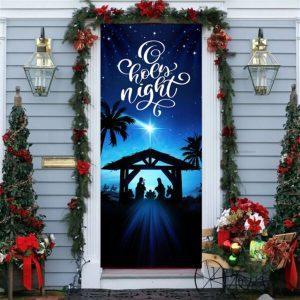 Jesus Is Born Door Cover Christmas Silent Night Door Cover Jesus Door Cover Gift For Christian 8 fahemn.jpg