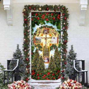 Jesus Is The Reason For The Season Door Cover Block Of Gear Jesus Door Cover Gift For Christian 4 h7vb6f.jpg