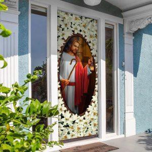 Lord Jesus Knocking Door Cover Christian Home Decor Gift For Christian 3 oadldg.jpg