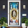 Mary, Our Lady of Sorrows Door Cover, Christian Home Decor, Gift For Christian