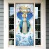 Mary, Our Lady of Sorrows Door Cover, Christian Home Decor, Gift For Christian