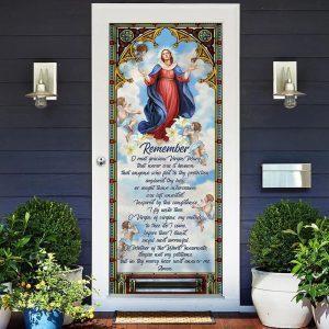 Mother Mary, Blessed Virgin Mary Door Cover,&hellip;