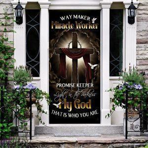 My Beautiful God Door Cover, Gift For&hellip;