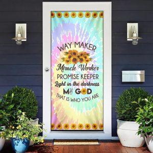 My God Peace Door Cover, Christian Home&hellip;