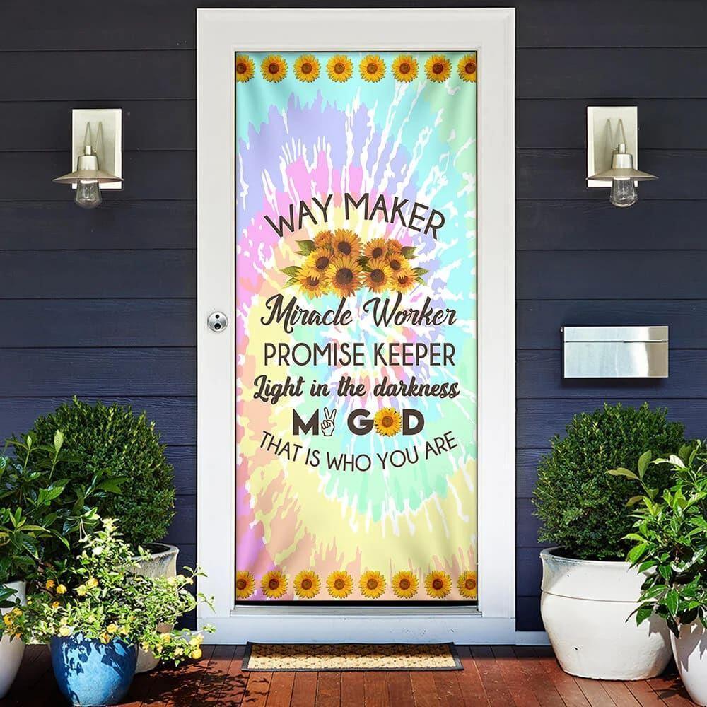 My God Peace Door Cover, Christian Home Decor, Gift For Christian My God Peace Door Cover, Christian Home Decor, Gift For Christian