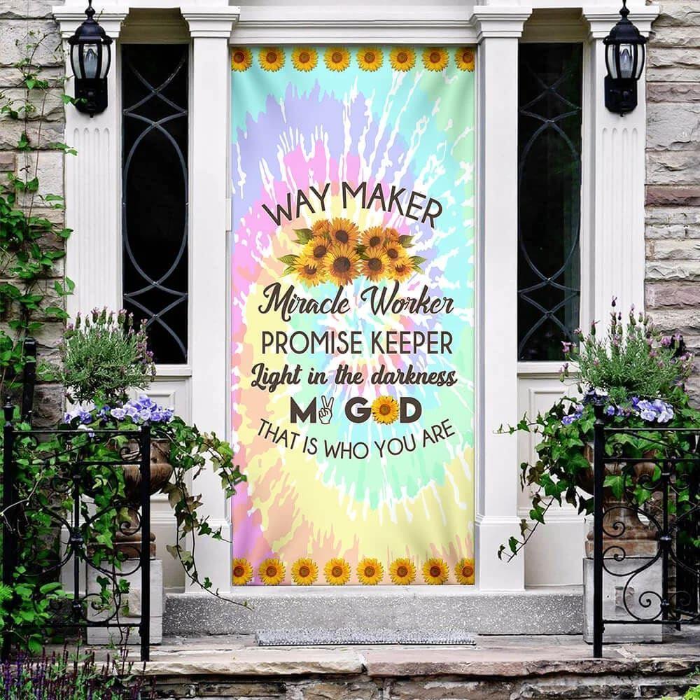 My God Peace Door Cover, Christian Home Decor, Gift For Christian My God Peace Door Cover, Christian Home Decor, Gift For Christian