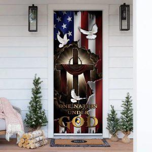 Nation Under God Christan Door Cover Christian Home Decor Gift For Christian 4 vemzh8.jpg