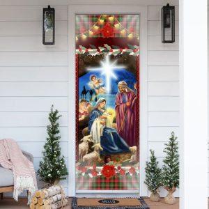 Nativity Of Jesus Door Cover, Christian Home&hellip;