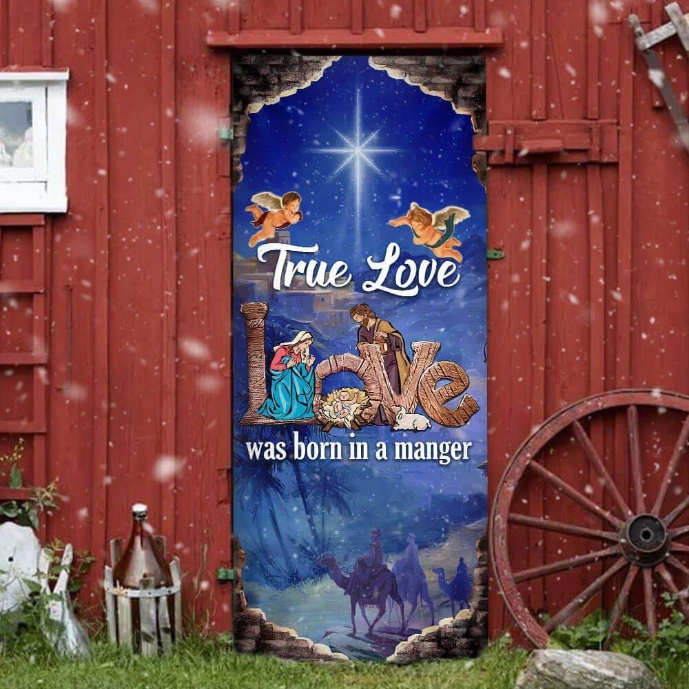 Nativity Of Jesus Door Cover, Jesus Is Born, Christian Home Decor, Gift For Christian Nativity Of Jesus Door Cover, Jesus Is Born, Christian Home Decor, Gift For Christian