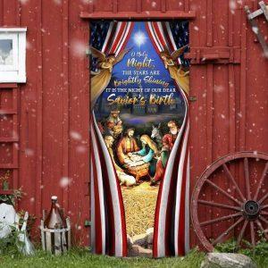 Nativity Of Jesus Door Cover Jesus Is Born Door Cover Christian Home Decor Gift For Christian 3 d3niuc.jpg