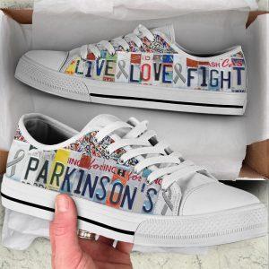 Parkinson’s Shoes Live Love Fight License Plates&hellip;