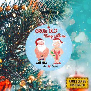 Personalised Christmas Ornament, Grow Old Along With&hellip;