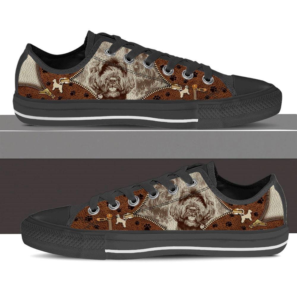 Portuguese Water Dog Low Top Shoes Low Top Sneaker, Gift For Dog Lover