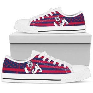 Shop Stylish Fresno State Bulldogs Low Top&hellip;