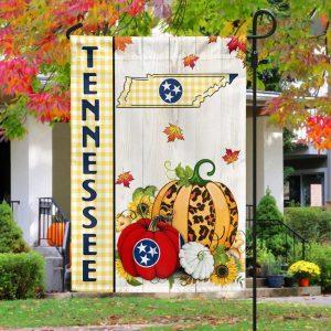 Tennessee State Fall Thanksgiving Pumpkins Flag –&hellip;
