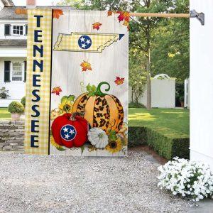Tennessee State Fall Thanksgiving Pumpkins Flag –&hellip;