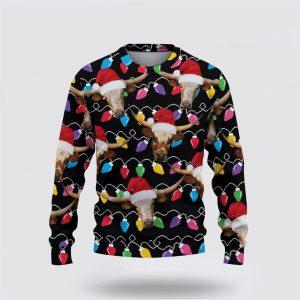 Texas Longhorn Christmas Ugly Sweater, Gifts For&hellip;