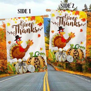 Thanksgiving Day Turkey Pumpkin Flag – Thanksgiving&hellip;
