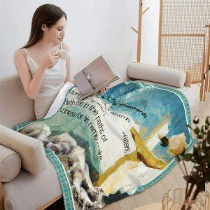 The Lord Is My Shepherd I Shall Not Want Christian Quilt Blanket Christian Blanket Gift For Believers 3 lmmypf.jpg