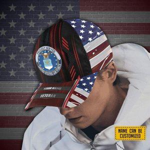 US Air Force Baseball Caps Proudly Served Veterans 4