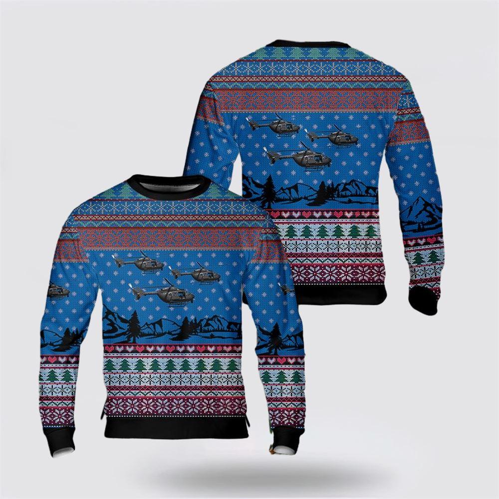 US Army Eurocopter-Kawasaki UH-72A Lakota Christmas Sweater, Christmas Gift For Military Personnel