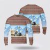 US Army M1A2 SEP Tank Christmas Sweater 3D, Christmas Gift For Military Personnel