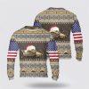 US Army M2A3 Bradley Christmas AOP Sweater, Christmas Gift For Military Personnel