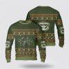 US Army Paratroopers With The 82nd Airborne Division Parachute Christmas Sweater 3D, Christmas Gift For Military Personnel