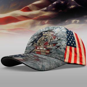 US Army Veteran Blue Camo Baseball Cap 3