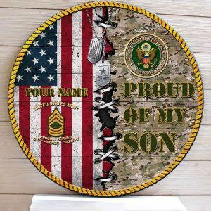 US Army Wood Sign Proud Of My… US Army Wood Sign Proud Of My…