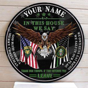 US Army Wood Sign Thank Our Troops… US Army Wood Sign Thank Our Troops…