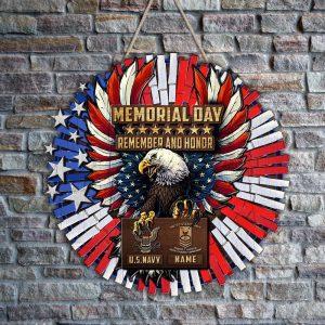 US Navy Wood Sign Memorial Day Gifts,&hellip;