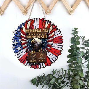 US Navy Wood Sign Memorial Day Gifts,&hellip;