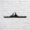 Us Navy Metal Sign, Veteran Signs, Uss Arleigh Burke Ddg51 Navy Ship Metal Art, Metal Sign, Metal Sign Decor, Metal Navy Signs