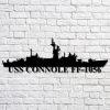 Us Navy Metal Sign, Veteran Signs, Uss Concord Afs5 Navy Ship Metal Art, Metal Sign, Metal Sign Decor, Metal Navy Signs