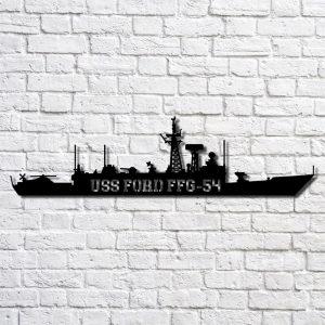 Us Navy Metal Sign Veteran Signs Uss Ford Ffg54 Navy Ship Metal Art Metal Sign Metal Sign Decor Metal Navy Signs 1 s9zois.jpg