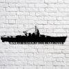 Us Navy Metal Sign, Veteran Signs, Uss Forrest Sherman Ddg98 Navy Ship Metal Art, Metal Sign, Metal Sign Decor, Metal Navy Signs