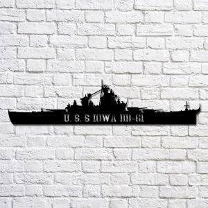 Us Navy Metal Sign, Veteran Signs, Uss&hellip;