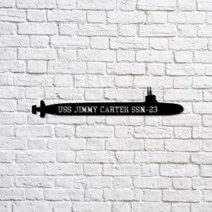 Us Navy Metal Sign Veteran Signs Uss Jimmy Carter Ssn23 Navy Ship Metal Sign Metal Sign Metal Sign Decor Metal Navy Signs 1 l8vmjs.jpg