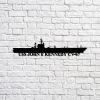 Us Navy Metal Sign, Veteran Signs, Uss John F Kennedy Cv67 Navy Ship Metal Sign, Metal Sign, Metal Sign Decor, Metal Navy Signs