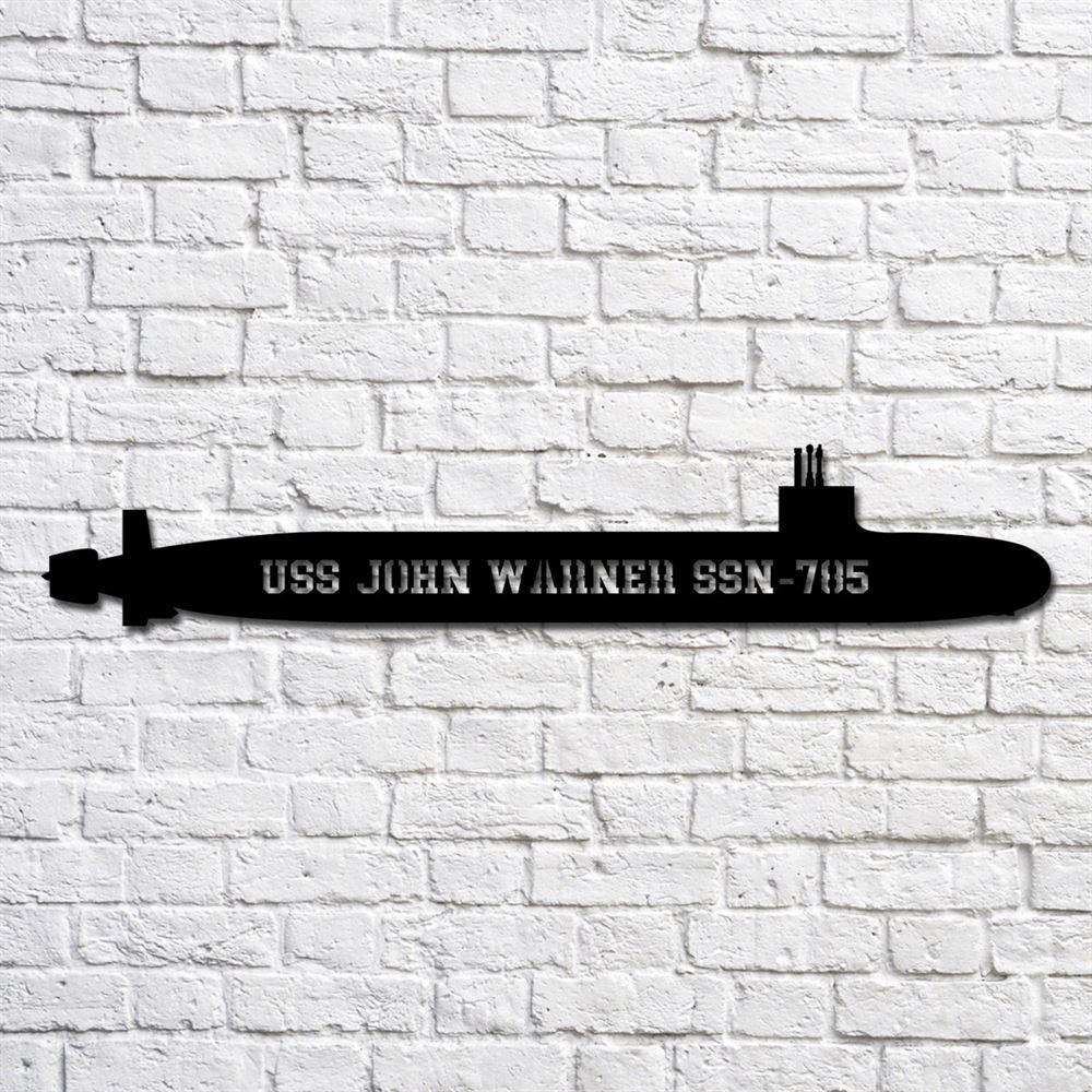 Us Navy Metal Sign, Veteran Signs, Uss John Warner Ssn785 Navy Ship Metal Art, Metal Sign, Metal Sign Decor, Metal Navy Signs Us Navy Metal Sign, Veteran Signs, Uss John Warner Ssn785 Navy Ship Metal Art, Metal Sign, Metal Sign Decor, Metal Navy Signs
