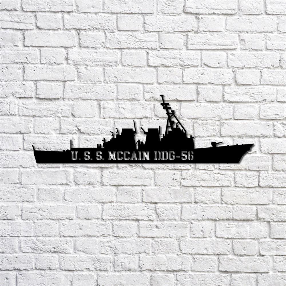 Us Navy Metal Sign, Veteran Signs, Uss Mccain Ddg56 Navy Ship Metal Sign, Metal Sign, Metal Sign Decor, Metal Navy Signs Us Navy Metal Sign, Veteran Signs, Uss Mccain Ddg56 Navy Ship Metal Sign, Metal Sign, Metal Sign Decor, Metal Navy Signs
