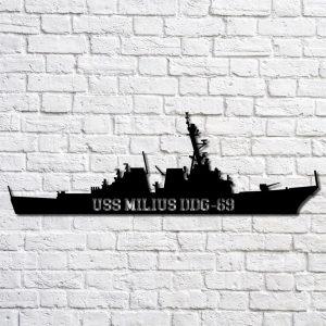 Us Navy Metal Sign, Veteran Signs, Uss&hellip;