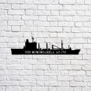 Us Navy Metal Sign, Veteran Signs, Uss&hellip;