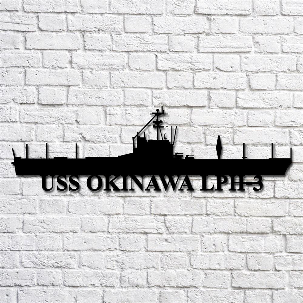 Us Navy Metal Sign, Veteran Signs, Uss Okinawa Lph3 V2 Navy Ship Metal Art, Metal Sign, Metal Sign Decor, Metal Navy Signs Us Navy Metal Sign, Veteran Signs, Uss Okinawa Lph3 V2 Navy Ship Metal Art, Metal Sign, Metal Sign Decor, Metal Navy Signs