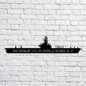 Us Navy Metal Sign, Veteran Signs, Uss&hellip;