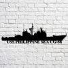 Us Navy Metal Sign, Veteran Signs, Uss Persistent Mso491 Navy Ship Metal Art, Metal Sign, Metal Sign Decor, Metal Navy Signs
