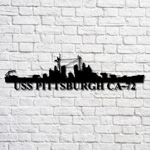 Us Navy Metal Sign, Veteran Signs, Uss&hellip;