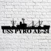 Us Navy Metal Sign, Veteran Signs, Uss Putnam Dd757 Navy Ship Metal Art, Metal Sign, Metal Sign Decor, Metal Navy Signs