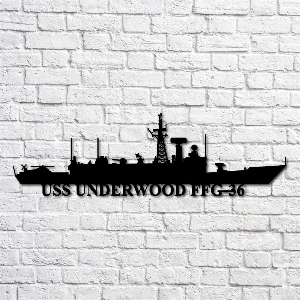 Us Navy Metal Sign, Veteran Signs, Uss Underwood Ffg36 Navy Ship Metal Art, Metal Sign, Metal Sign Decor, Metal Navy Signs Us Navy Metal Sign, Veteran Signs, Uss Underwood Ffg36 Navy Ship Metal Art, Metal Sign, Metal Sign Decor, Metal Navy Signs